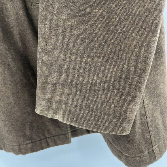 Burberry London Wool Blend Jacket Nova Check Quilted Lined Brown Men's XLarge - Picture 6 of 16